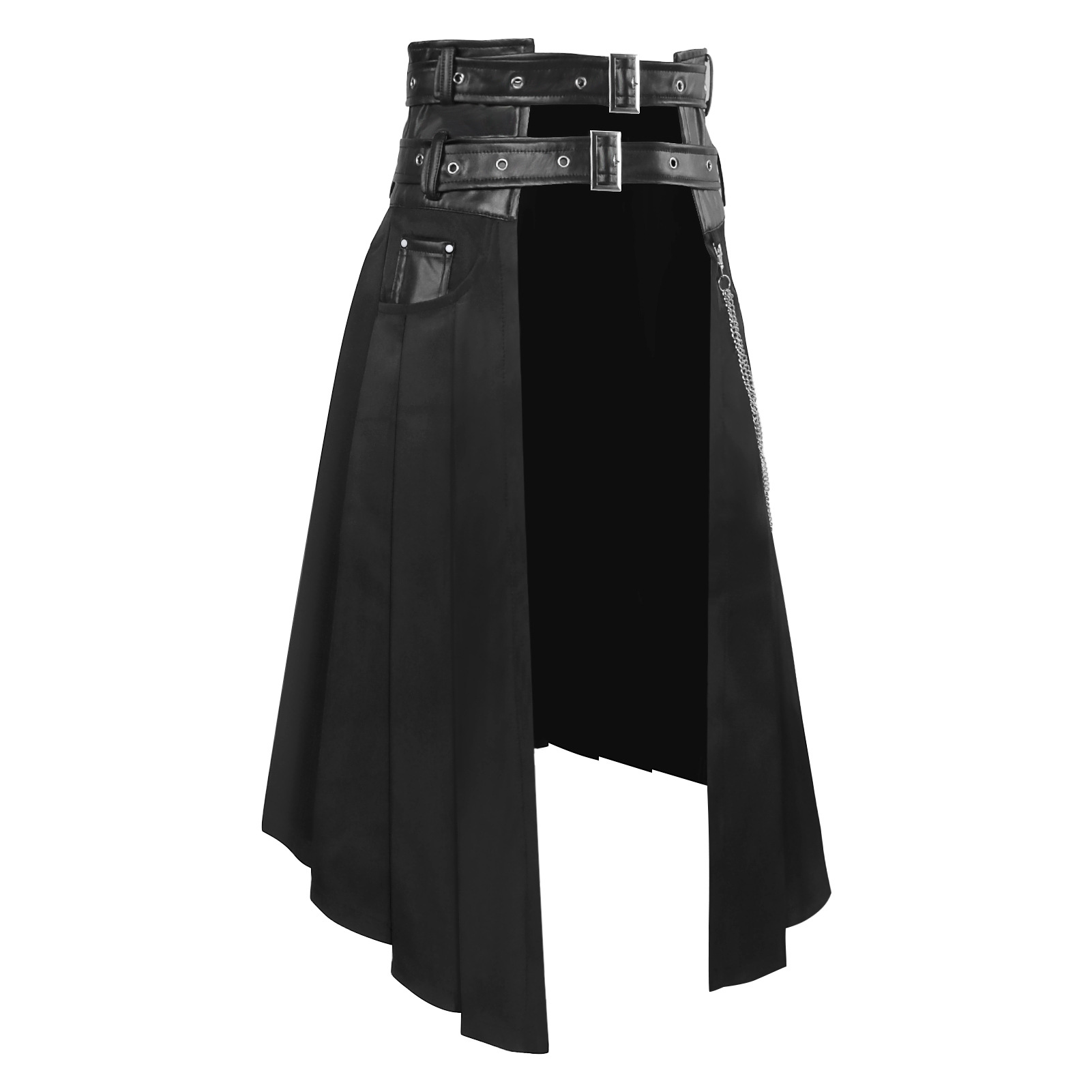 Gothic Dark Men's Skirt Pants  - đánh giá và giá Ethnic Fashion Wear