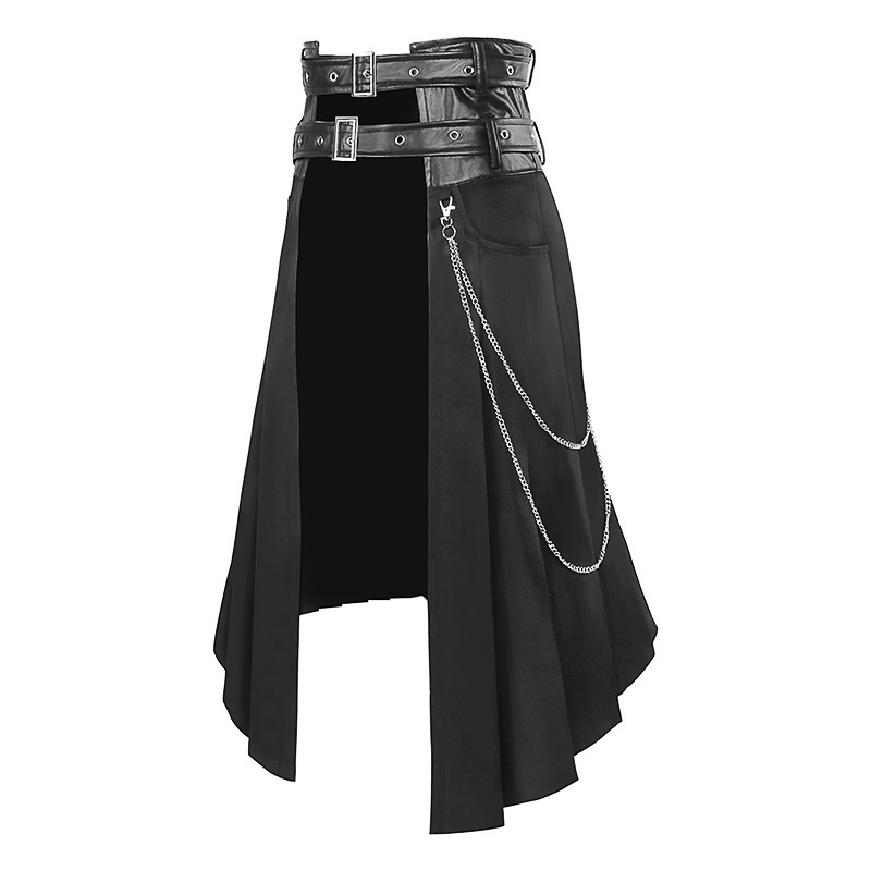 Gothic Dark Men's Skirt Pants  - đánh giá và giá Ethnic Fashion Wear