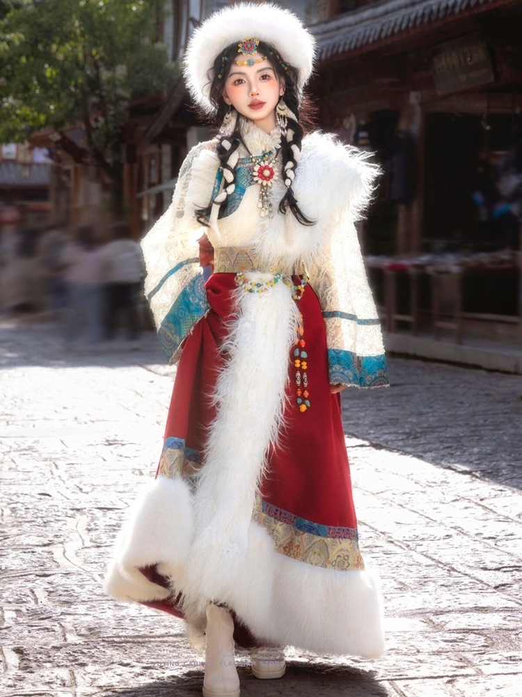 Tibetan Ethnic Women's New Sty - đánh giá và giá Ethnic Fashion Photography