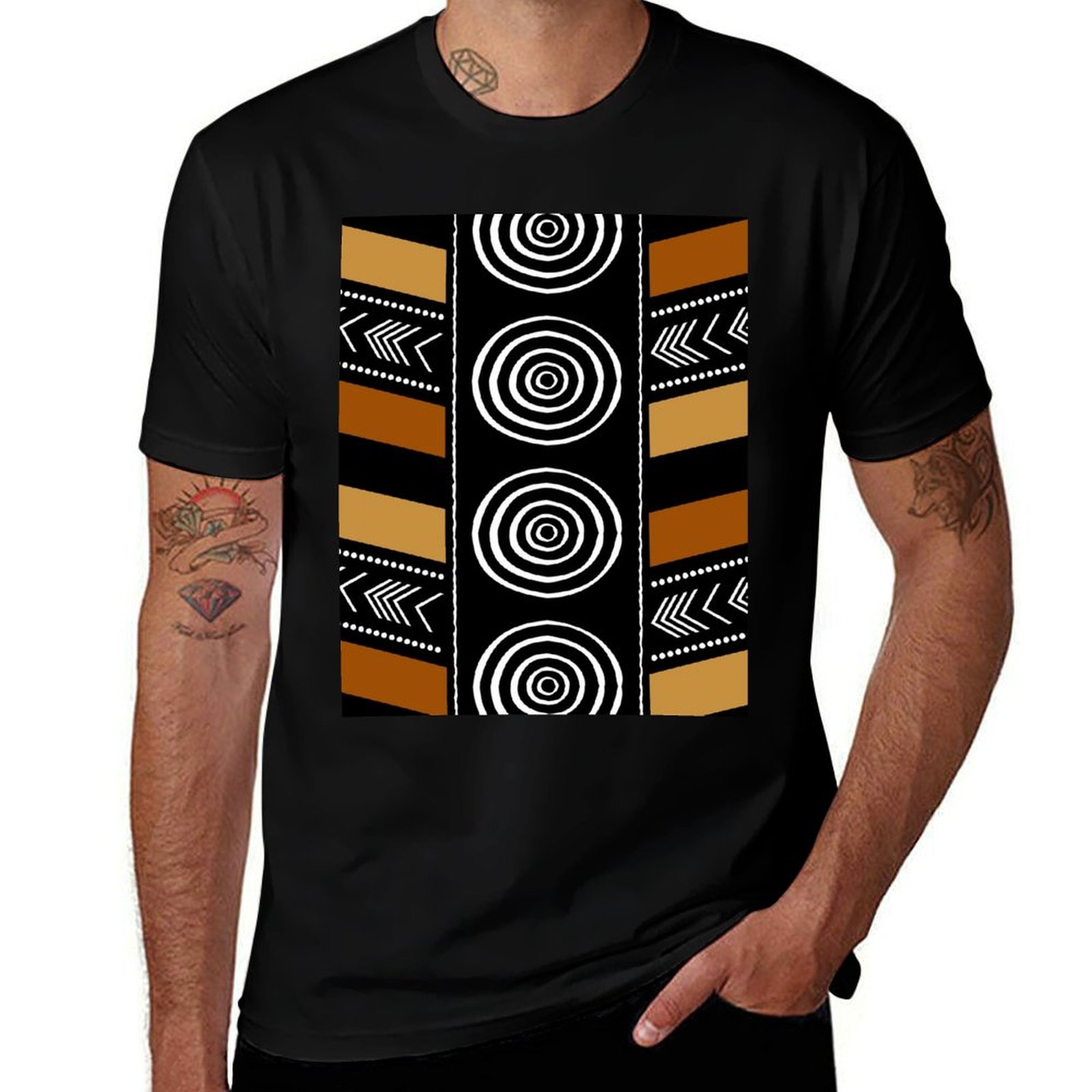 African Mud Cloth Artistry Art - đánh giá và giá Mudcloth Print Top