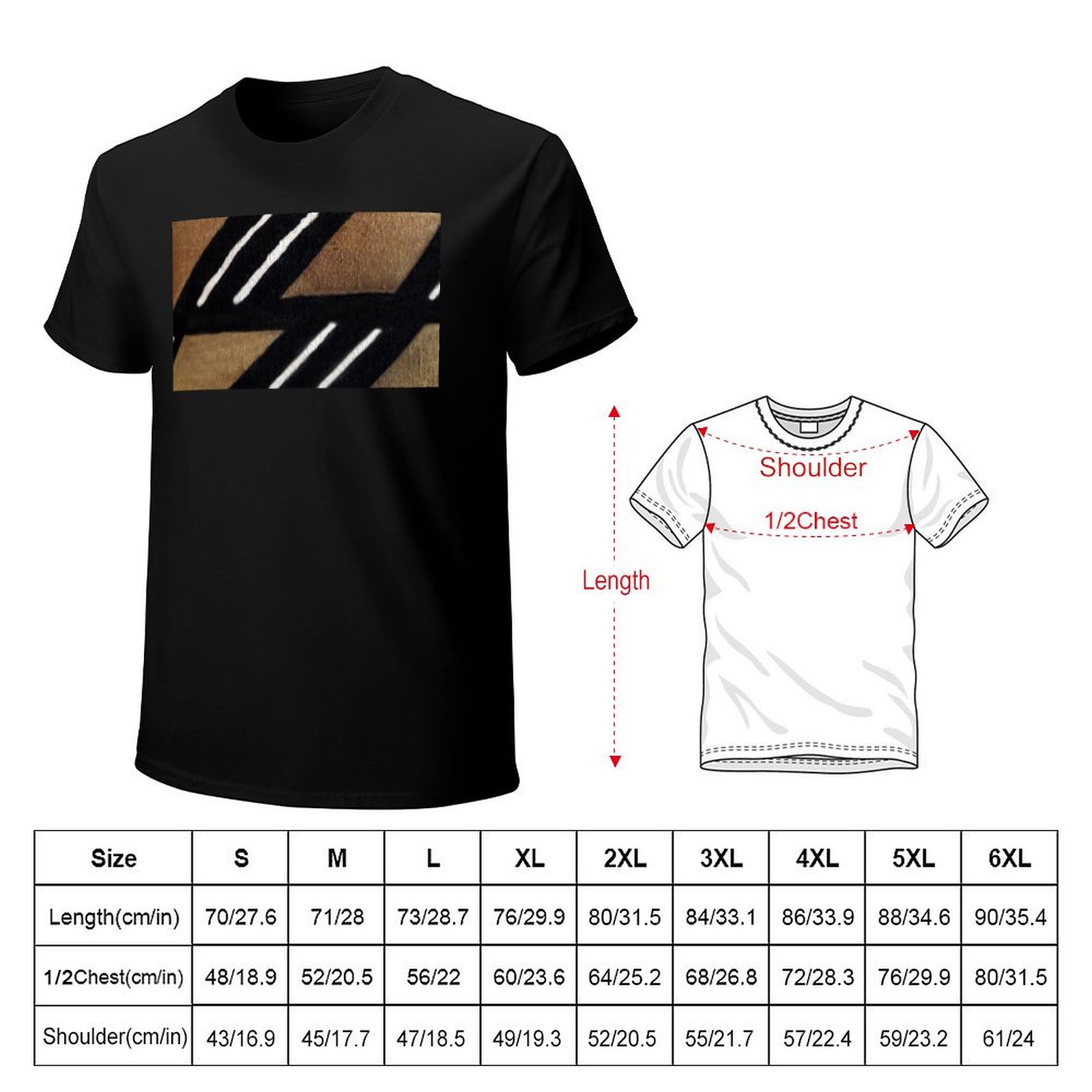 African Mudcloth T-Shirt Casua - đánh giá và giá Mudcloth Print Top