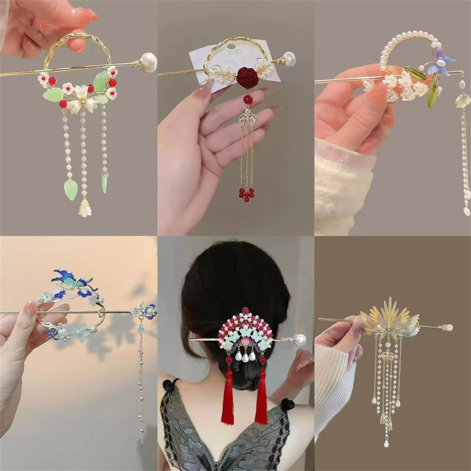 Ethnic Style Hairpin For Women - đánh giá và giá Go Ethnic Fashion