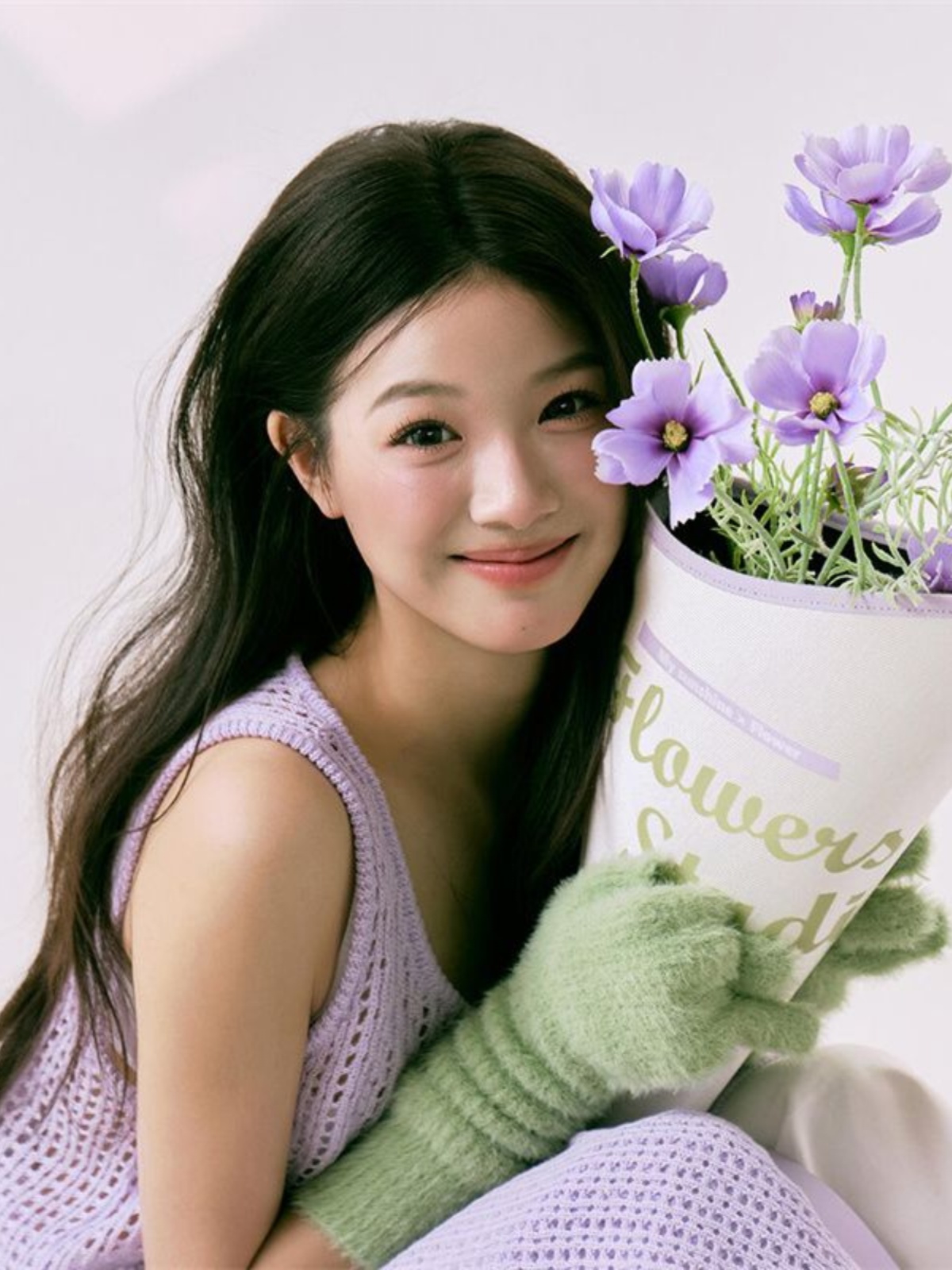 Romantic Spring  Flower Print  - đánh giá và giá Ethnic Fashion Photography