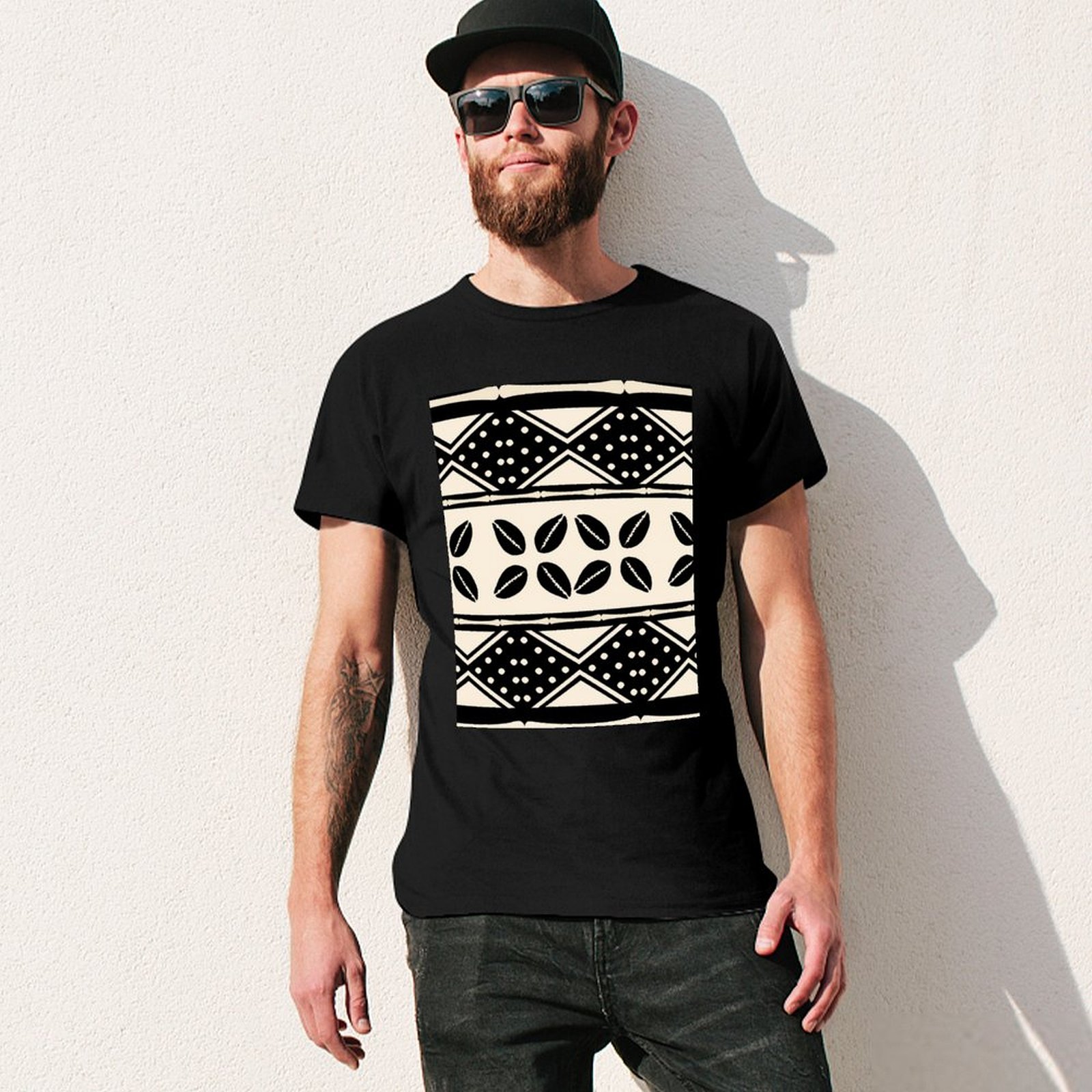 African abstract mud cloth pat - đánh giá và giá Mudcloth Print Top