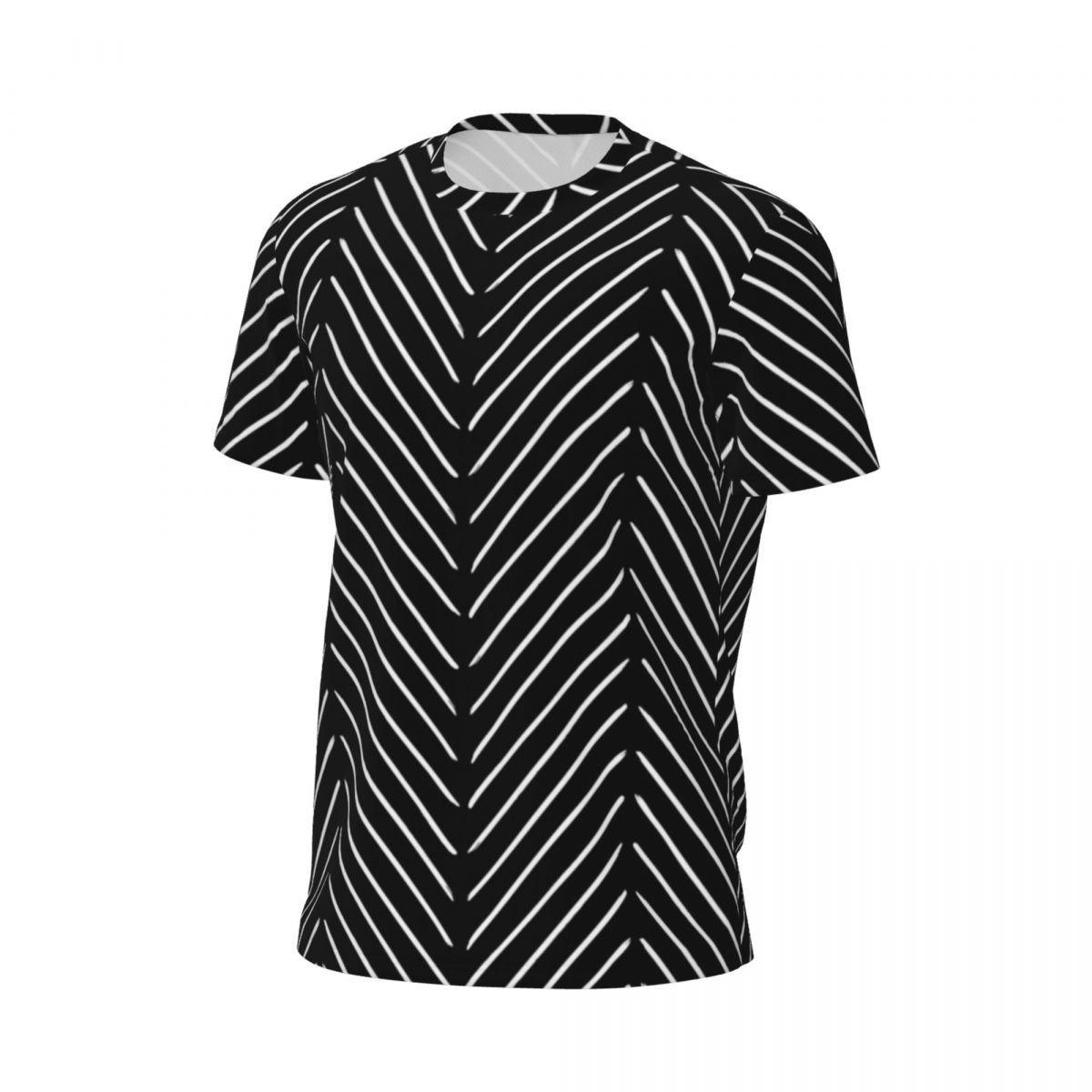 Sportswear T-Shirt Male Retro  - đánh giá và giá Mudcloth Print Top