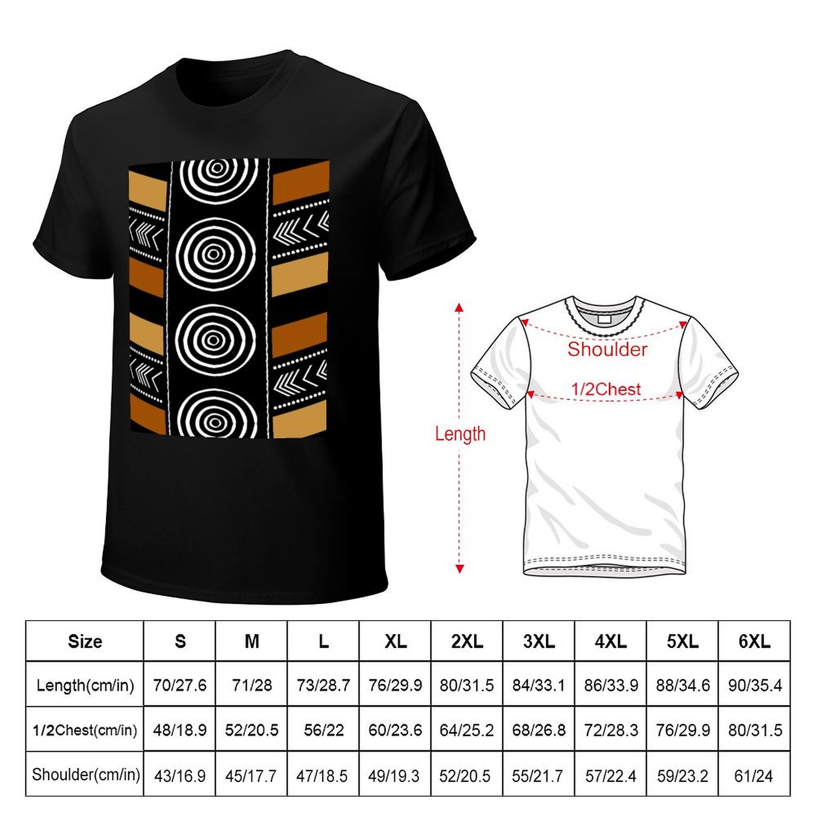 African Mud Cloth Artistry Art - đánh giá và giá Mudcloth Print Top