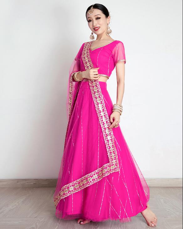 Ấn Độ Nữ Srê Thêu Georgette Sa - đánh giá và giá Saree Georgette Women