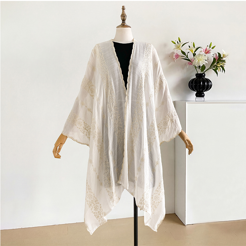 Retro Holiday Shawl Warm Flora - đánh giá và giá Ethnic Fashion Photography