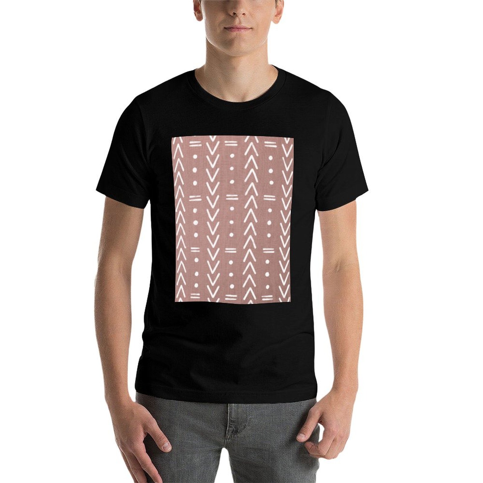 Mudcloth White Geometric Shape - đánh giá và giá Mudcloth Print Top