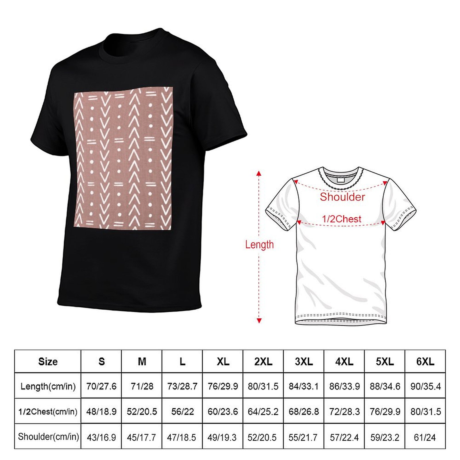 Mudcloth White Geometric Shape - đánh giá và giá Mudcloth Print Top