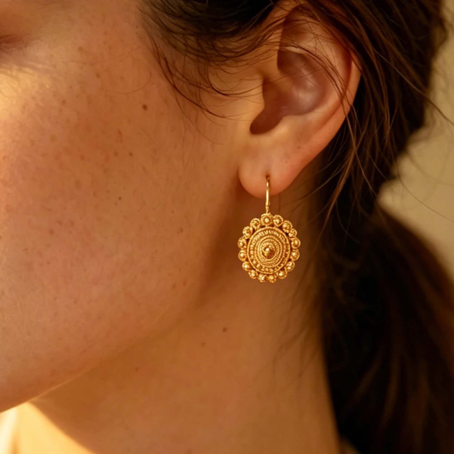Classic Ethnic Style Earrings  - đánh giá và giá Ethnic Fashion Photography