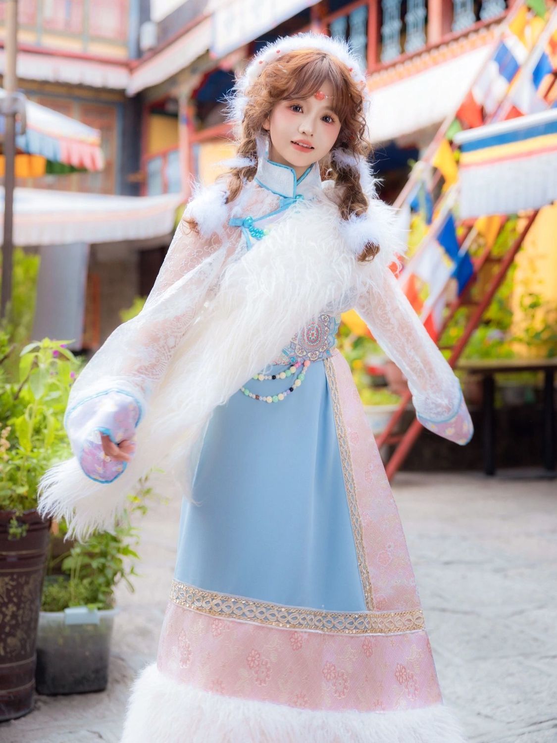 Tibetan Costume Women's New St - đánh giá và giá Ethnic Fashion Photography