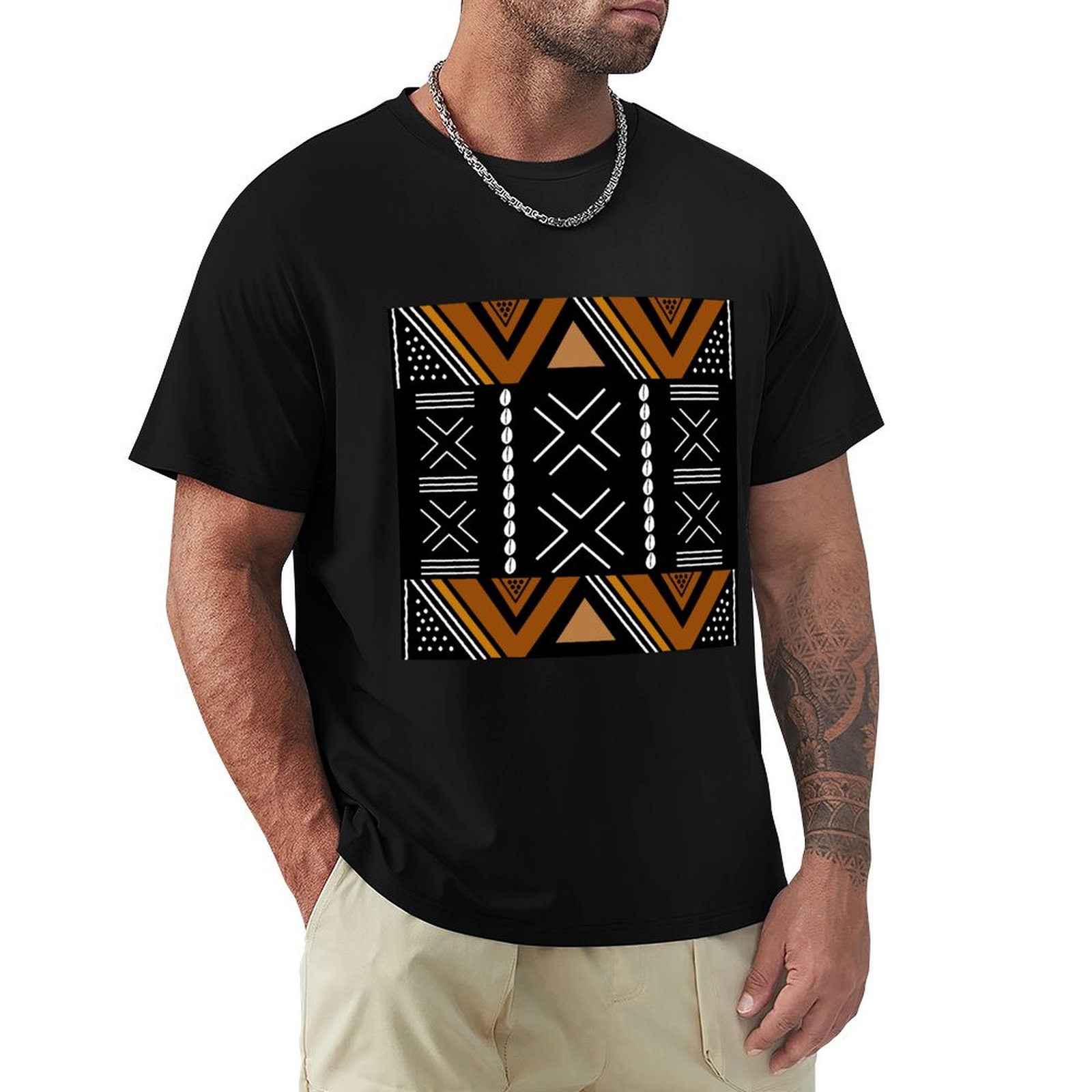 African Mud Cloth Bogolan Desi - đánh giá và giá Mudcloth Print Top
